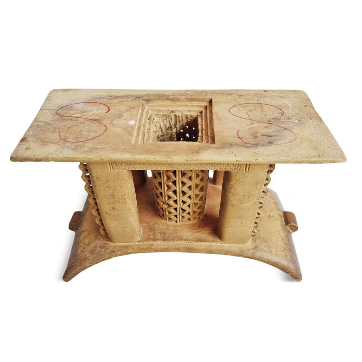 Vintage Asante Chief Stool - Thumbnail 7