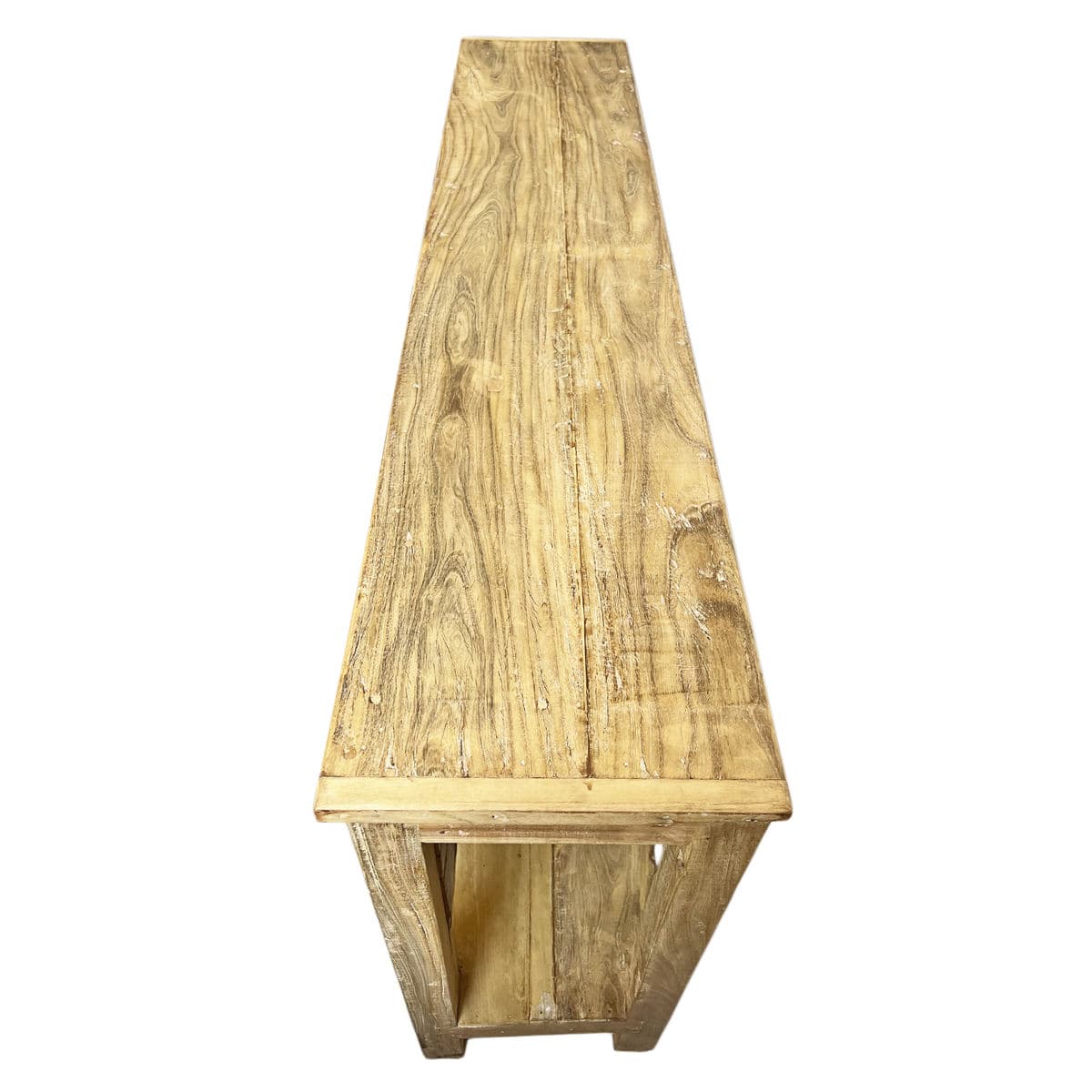 Old Door Console with Shelf - Thumbnail 7