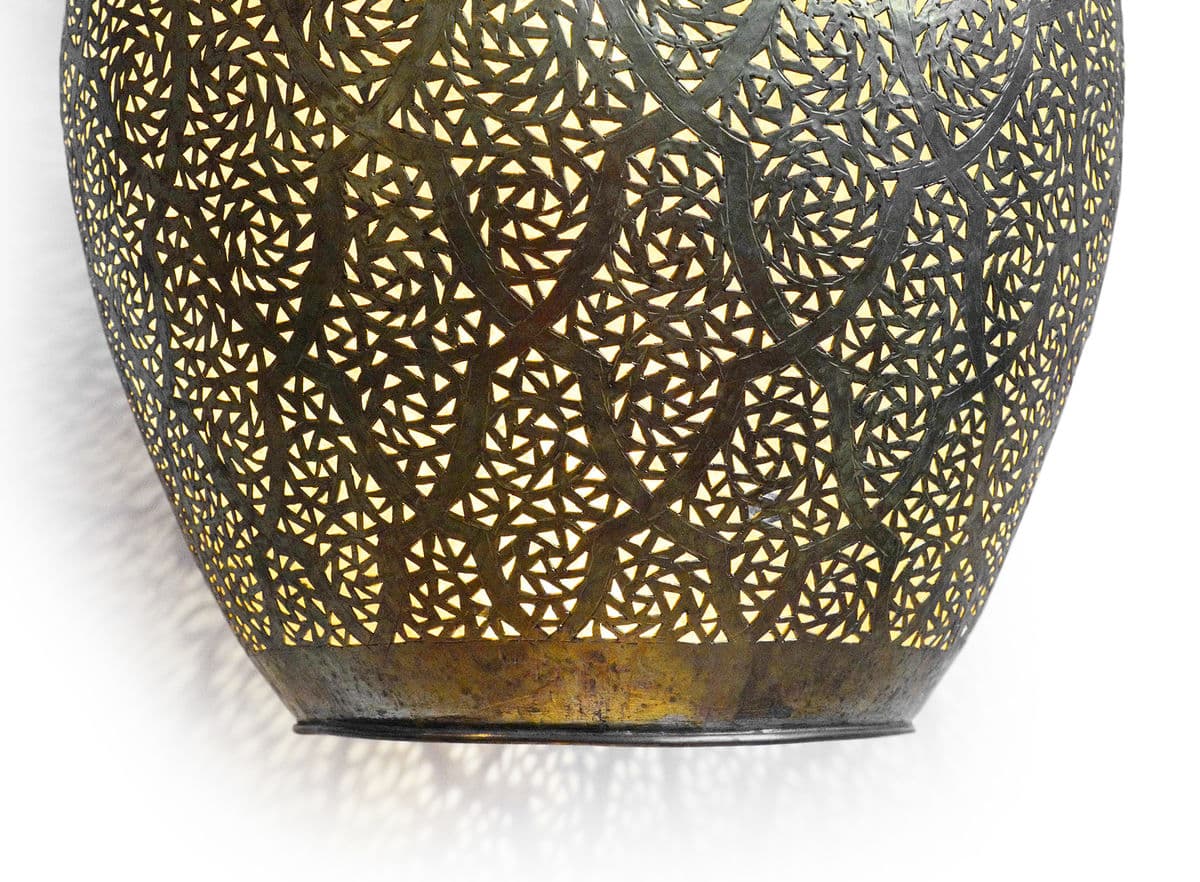 Dasha Brass Egg Pendant Lantern - Thumbnail 7