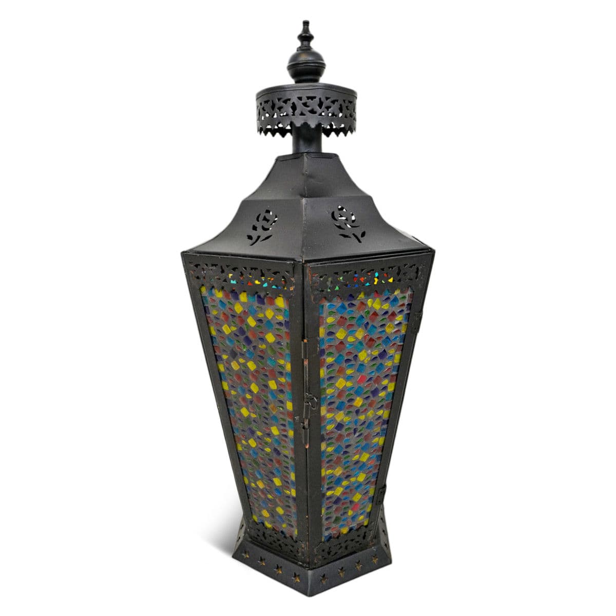 Mosaic Colorful Glass Table Lamp - Thumbnail 7