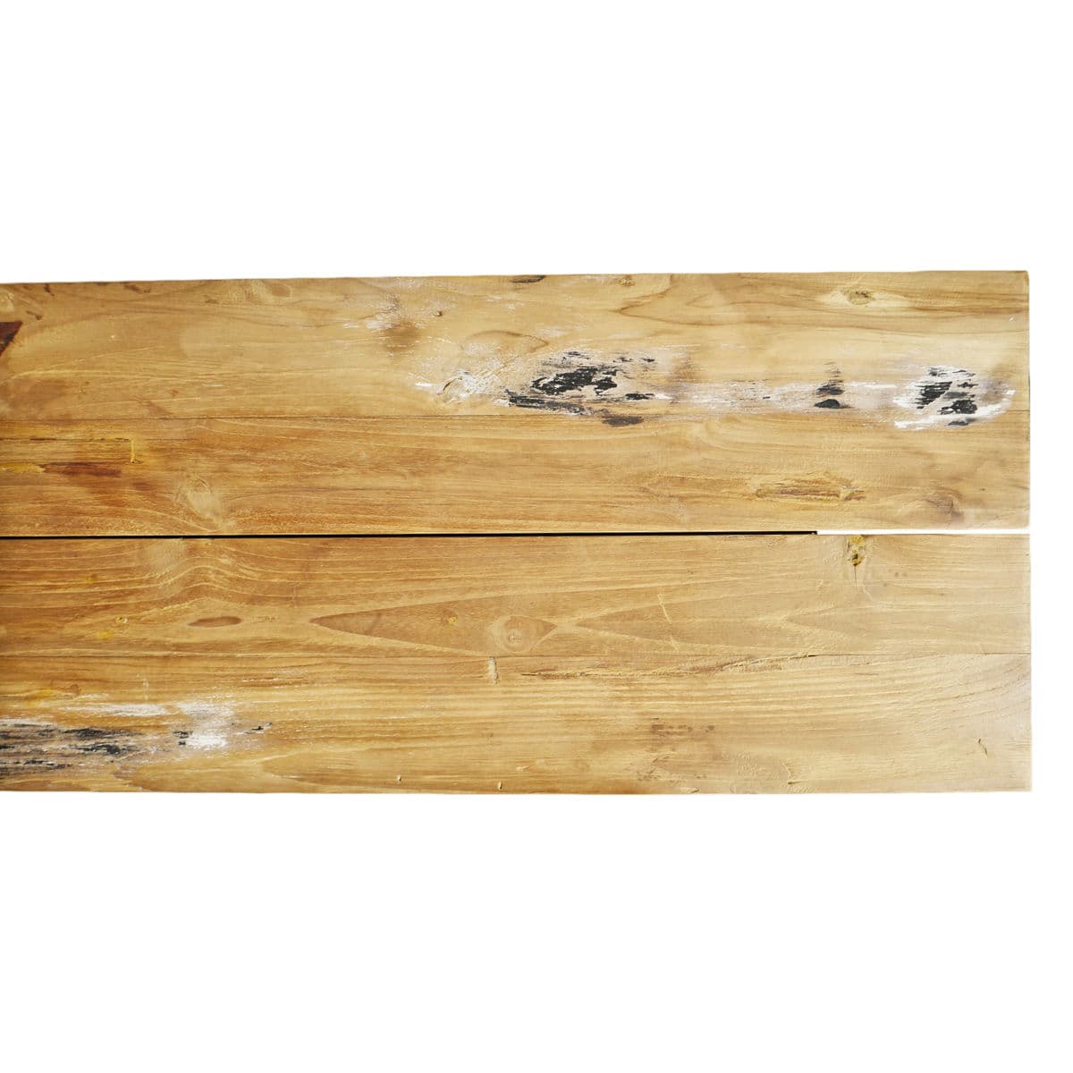 Salvaged Teak Wood Jaxon Bench - Thumbnail 7