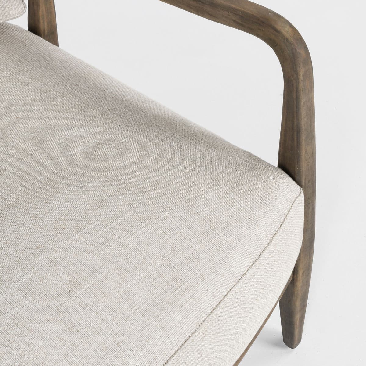 Mid C Oak Arm Chair - Thumbnail 7