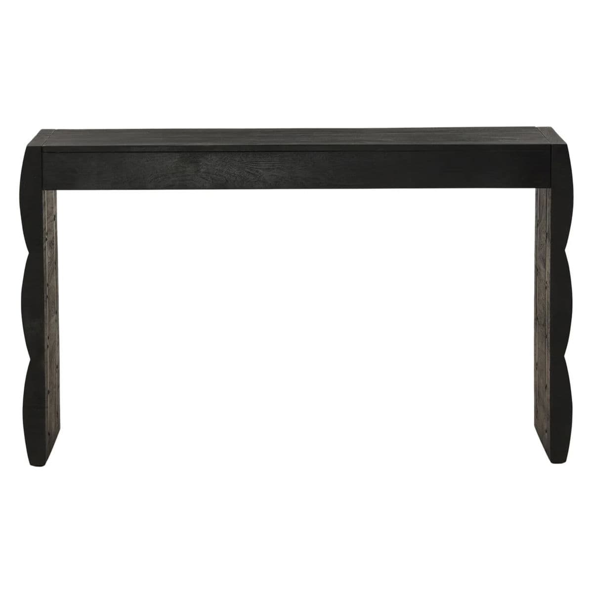 Modern Cloud Black Acacia Desk - Thumbnail 7