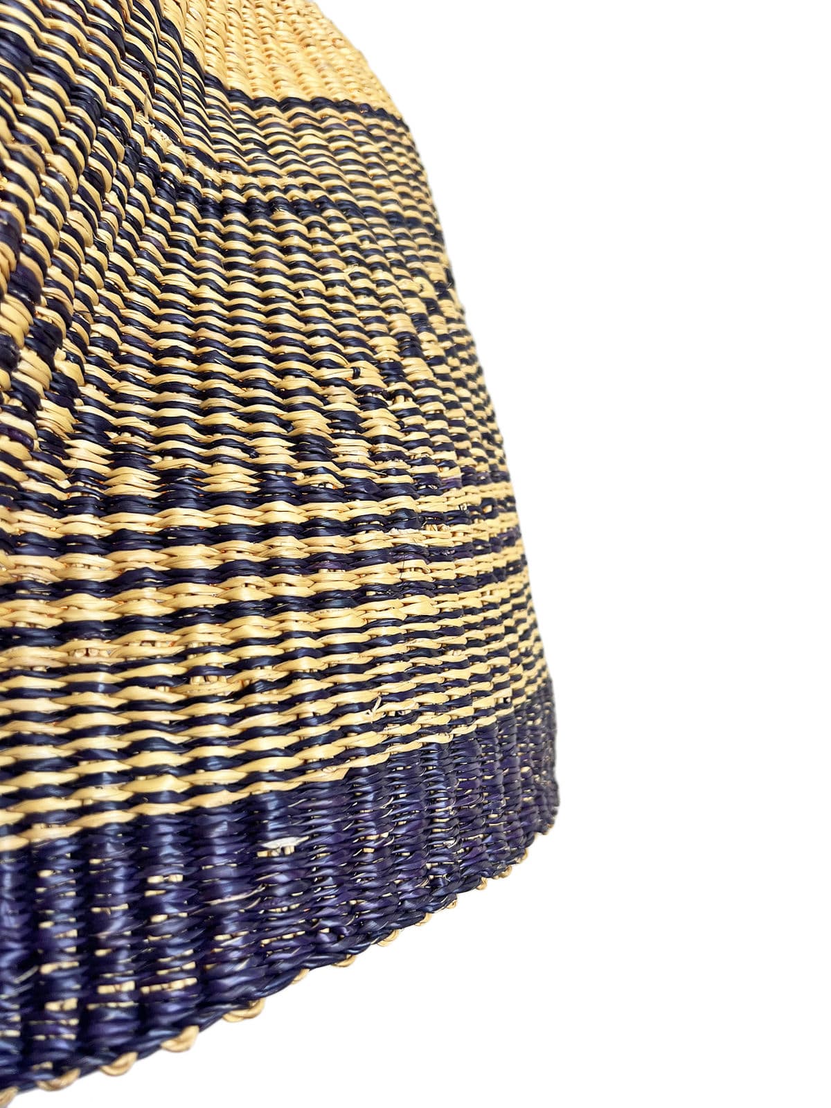 Bolga Wave Basket Light Pendant - Thumbnail 7