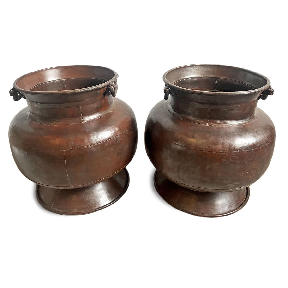 Vintage India Iron Pot - Thumbnail 7