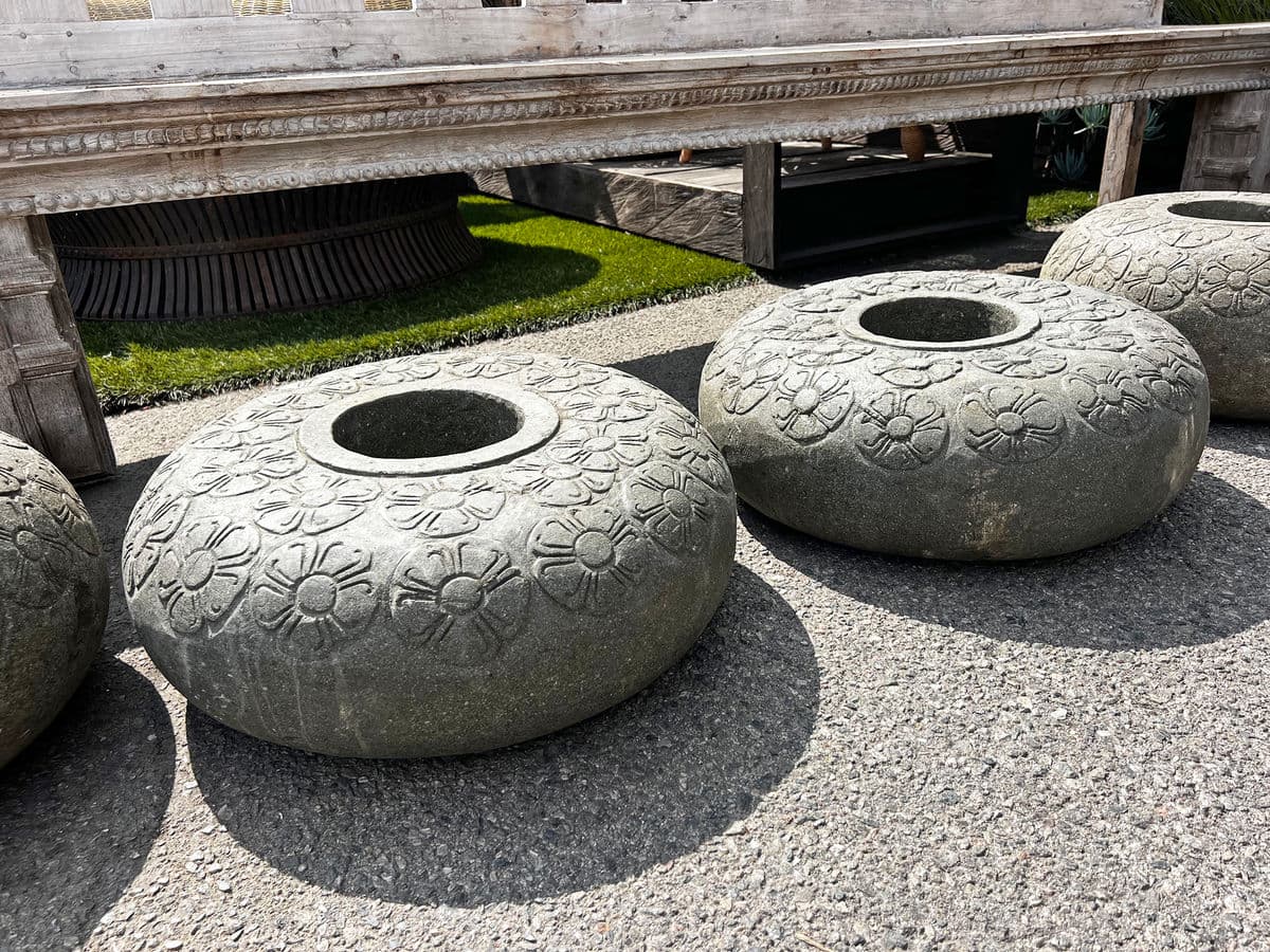 Java Stone Flower Pot - Thumbnail 7