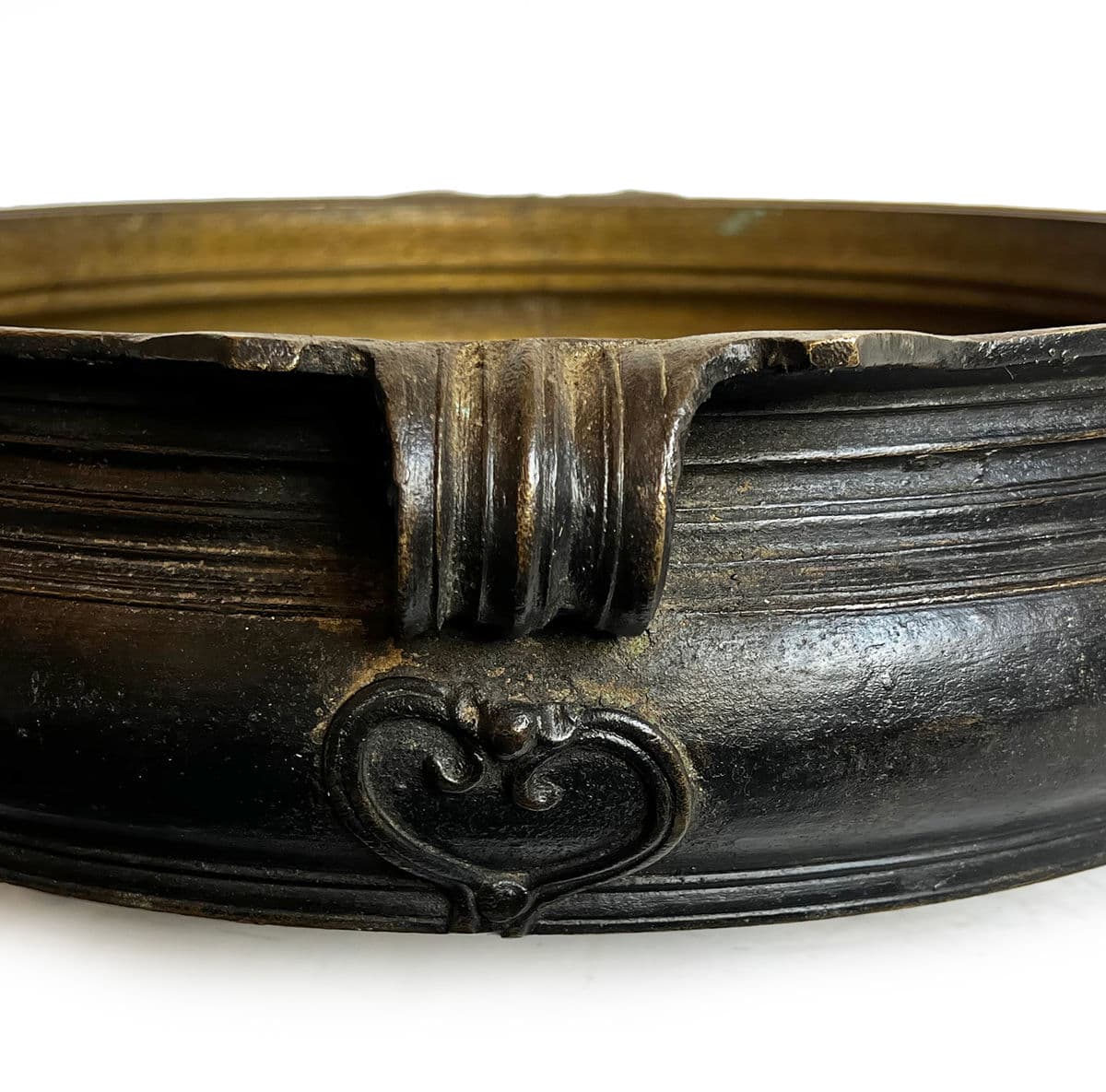 Antique Bronze Urli Bowl - Thumbnail 7