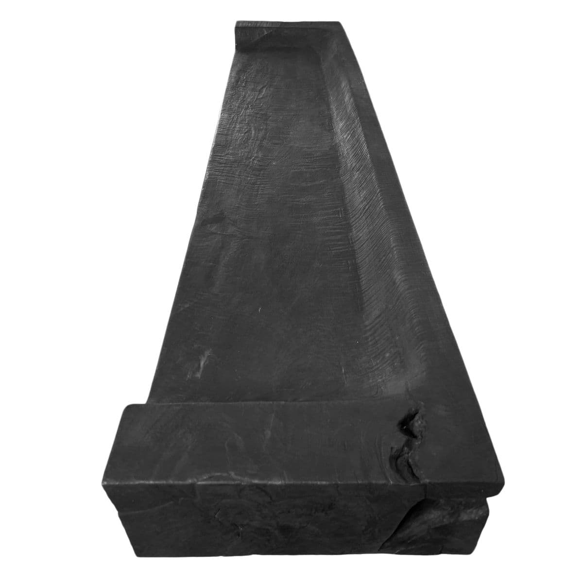 Black Three Pillar Slab Bench - Thumbnail 7