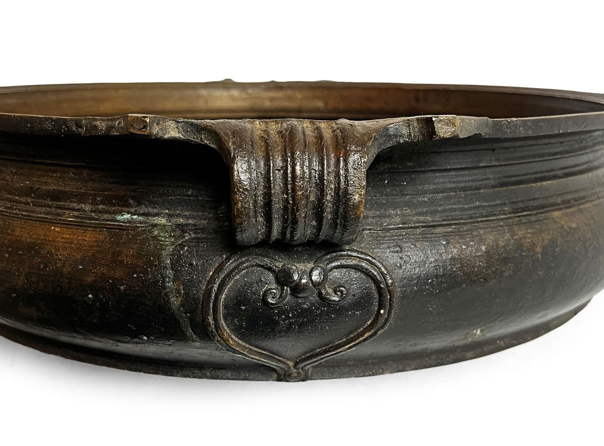 Antique Bronze Urli Bowl - Thumbnail 7