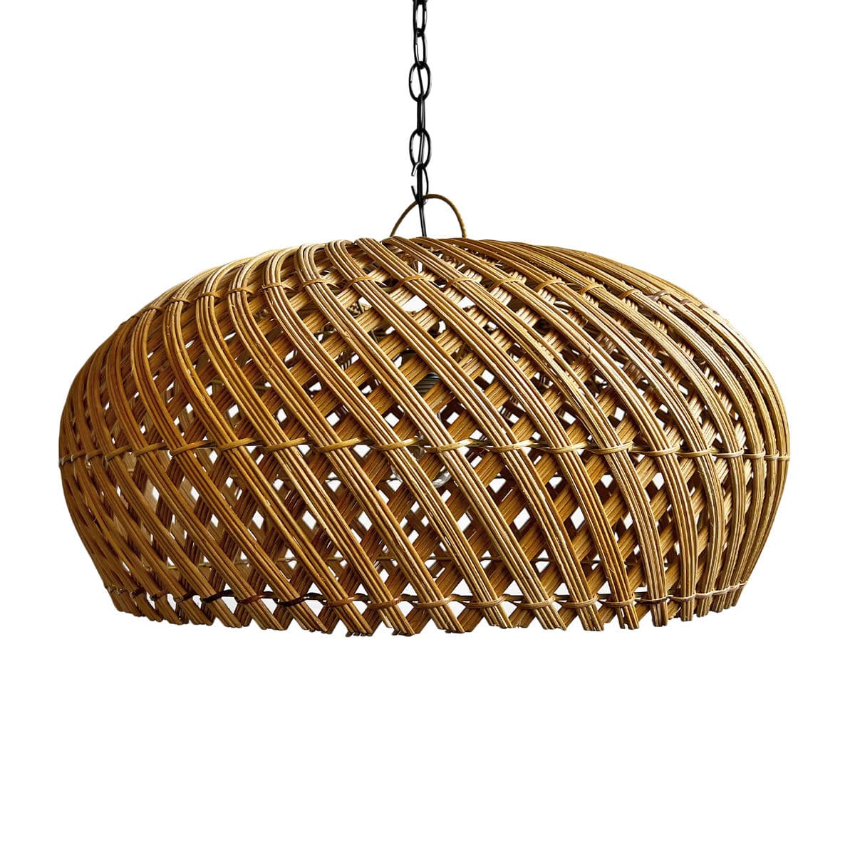 Wicker Dome Pendant Medium - Thumbnail 7