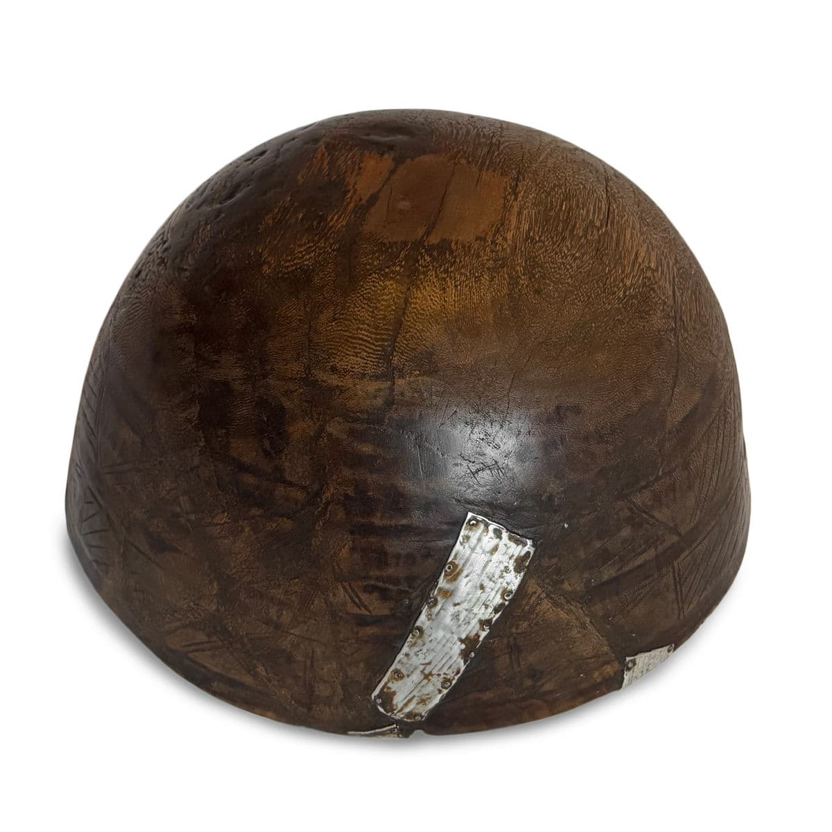 Large Vintage Fulani Wood Bowl - Thumbnail 7