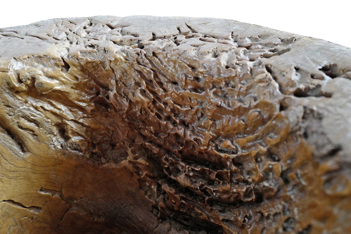 Vintage Javanese Wood Bowl - Thumbnail 7