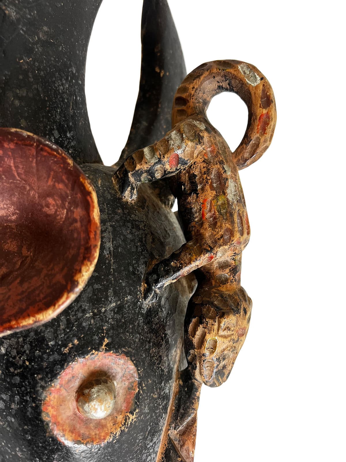 Old Baule Cow Mask - Thumbnail 7