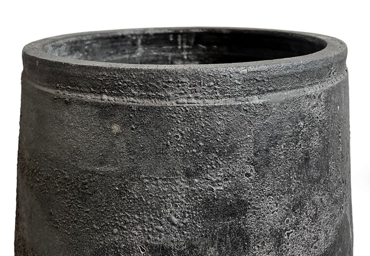 Tumbler Black Earth Ware Pot - Thumbnail 7