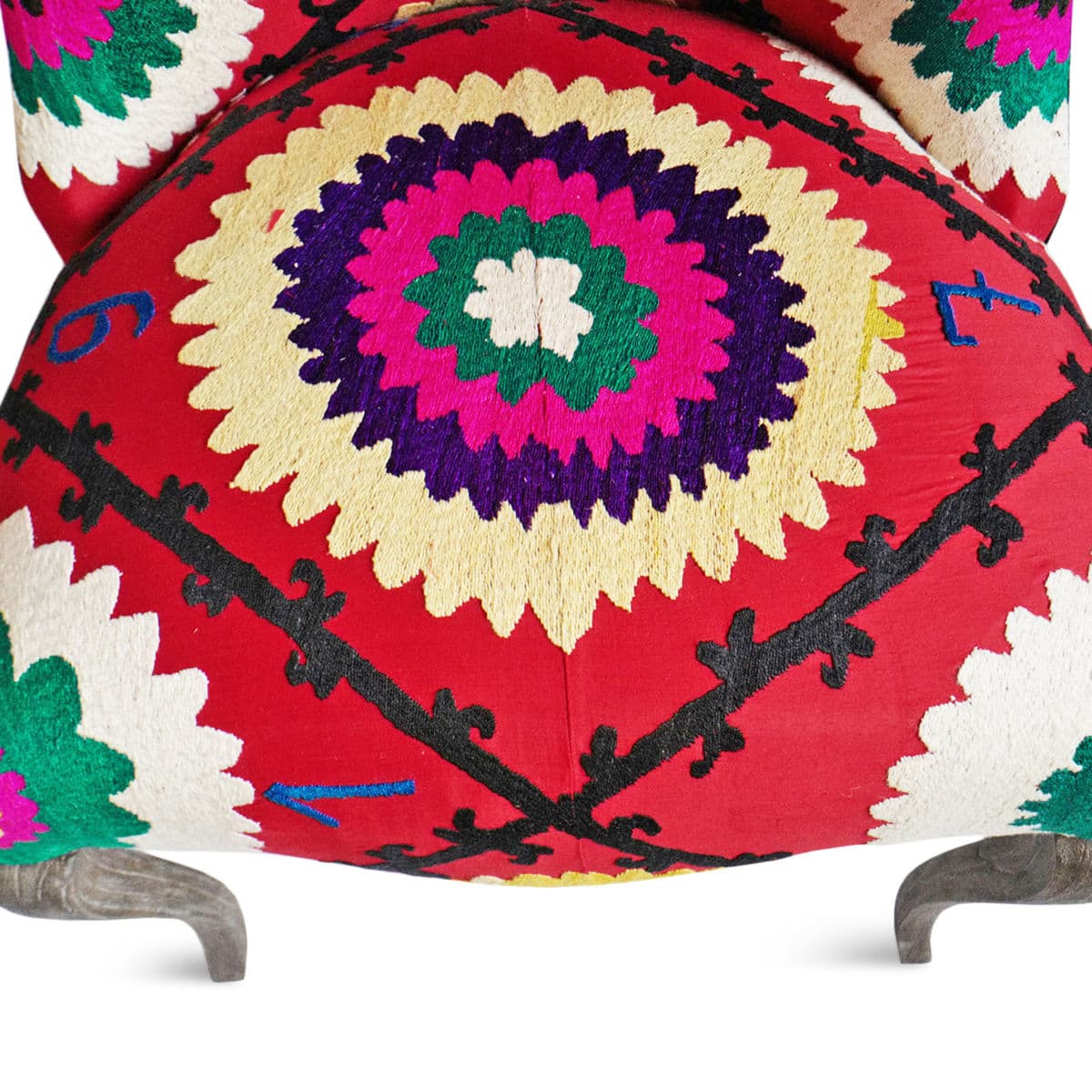 Vintage Suzani Accent Chair - Thumbnail 7