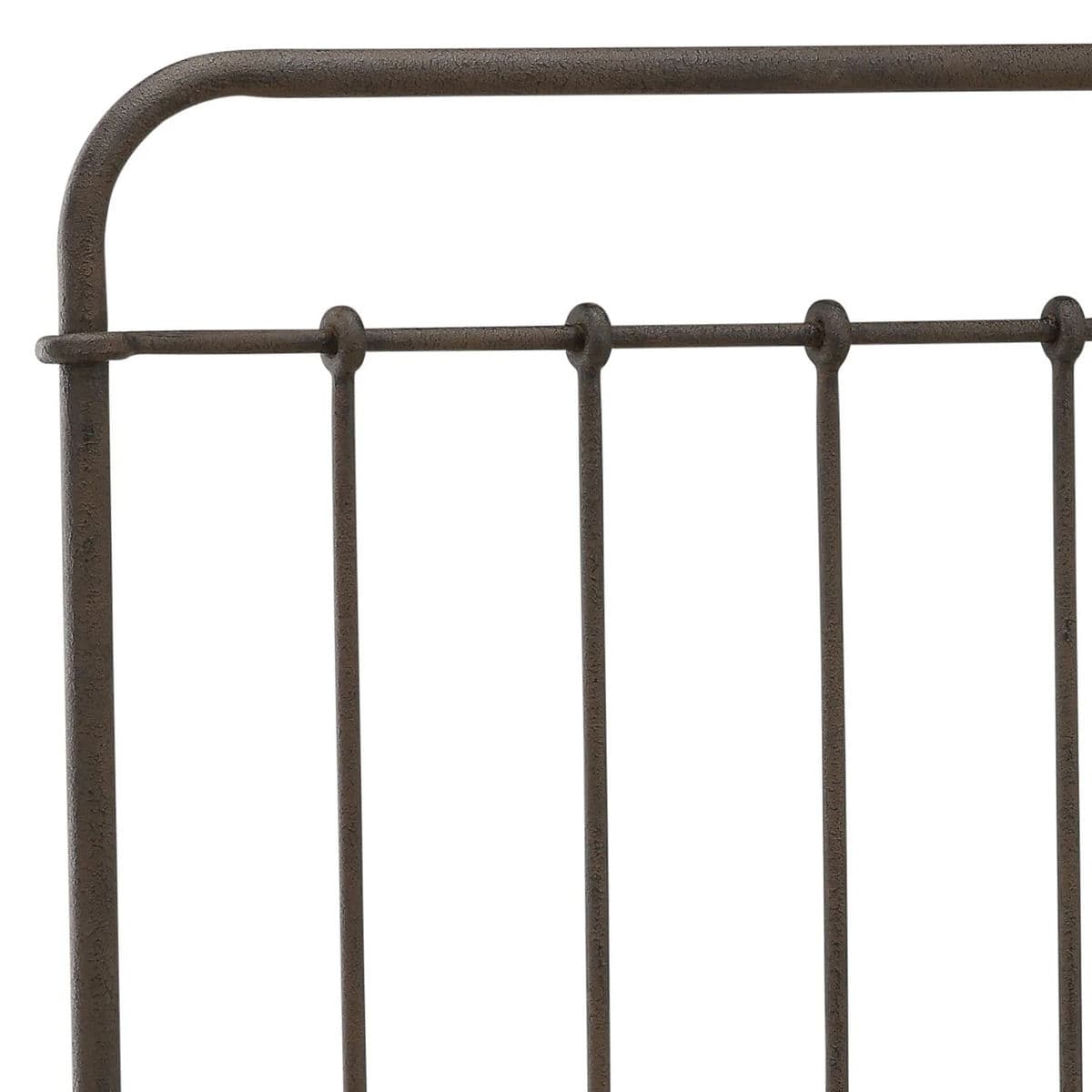 Vintage Style Iron Caster Queen Bed - Thumbnail 7