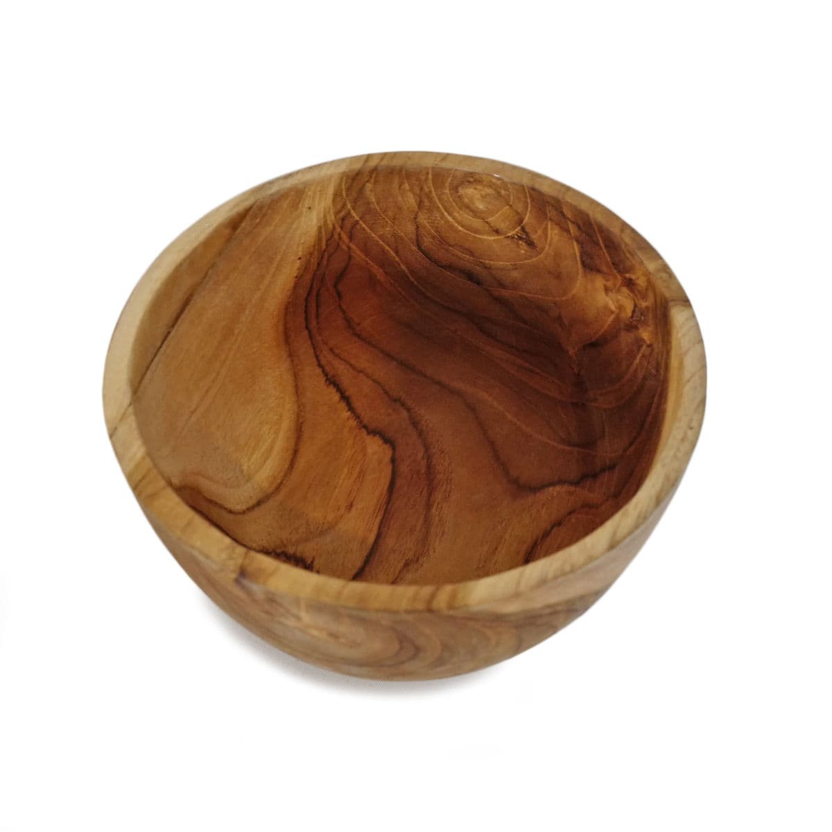 Simple Teak Wood Bowl - Thumbnail 7
