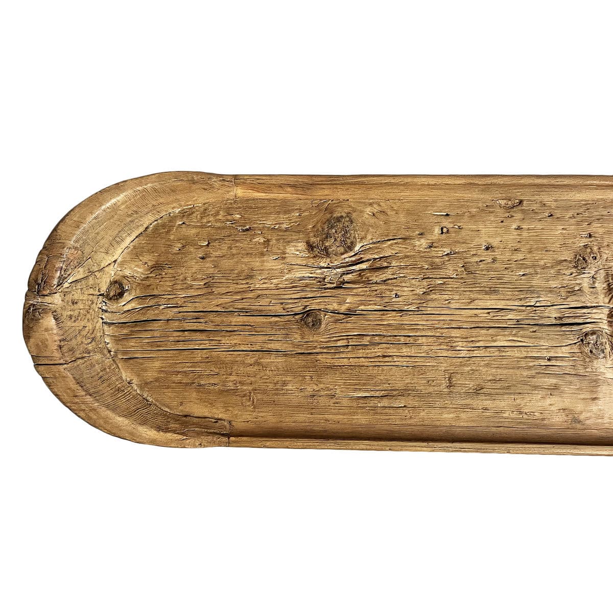 Rustic Oval Modern Bench - Thumbnail 7