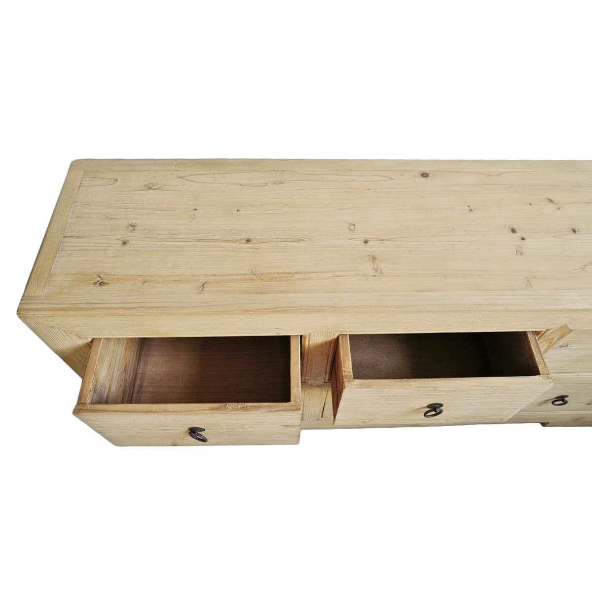 Weathered Six Drawer Dresser - Thumbnail 7