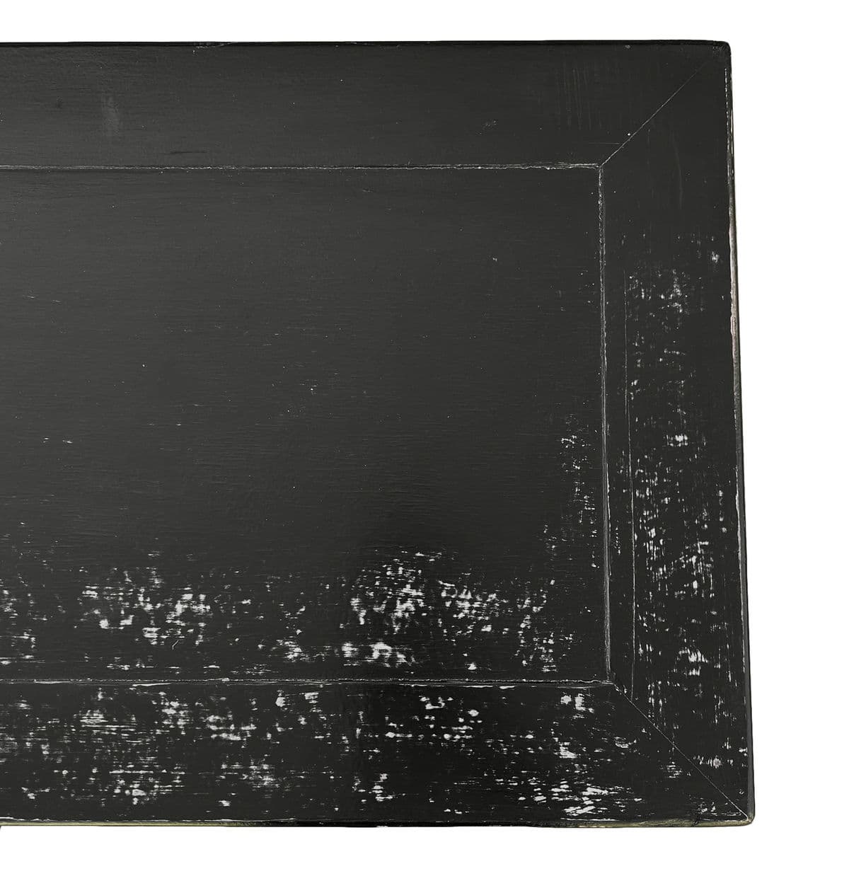 Black Large Lattice 4-Door Sideboard - Thumbnail 7