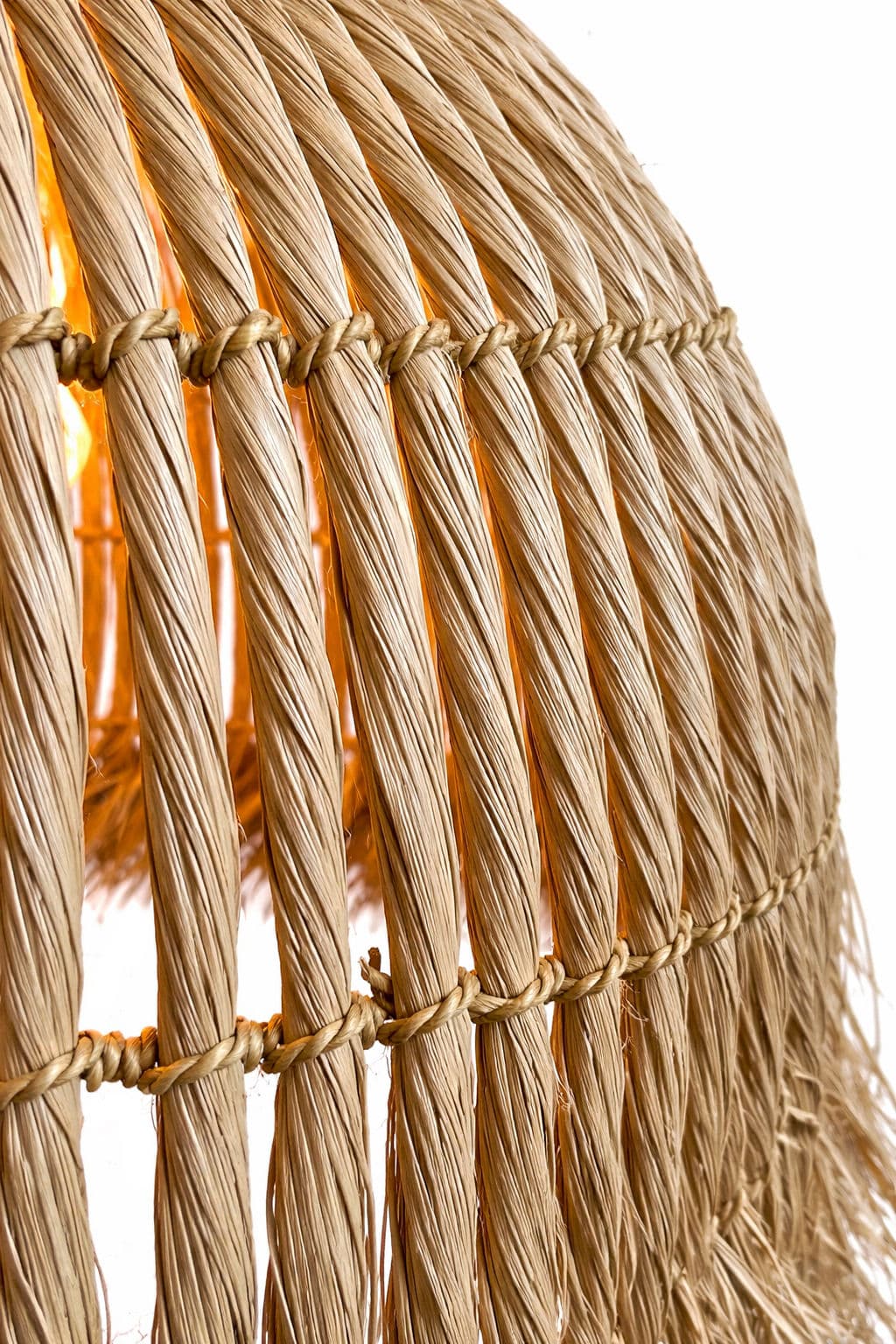 Telum Grass Fringe Pendant Light LRG - Thumbnail 7