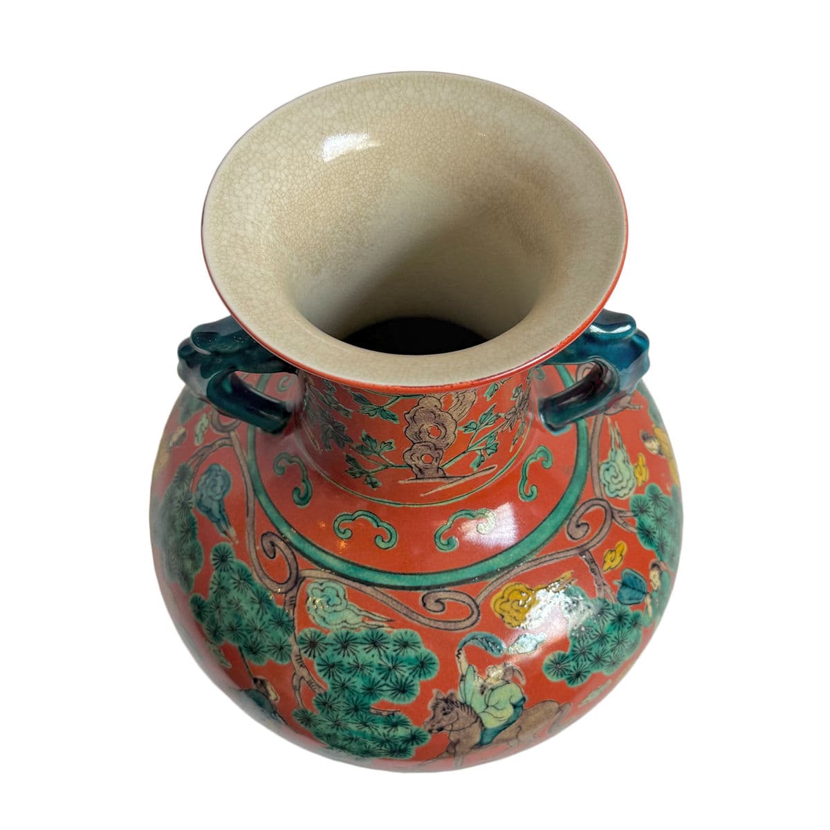 Vintage Japanese Kutani Ware Vase - Thumbnail 7
