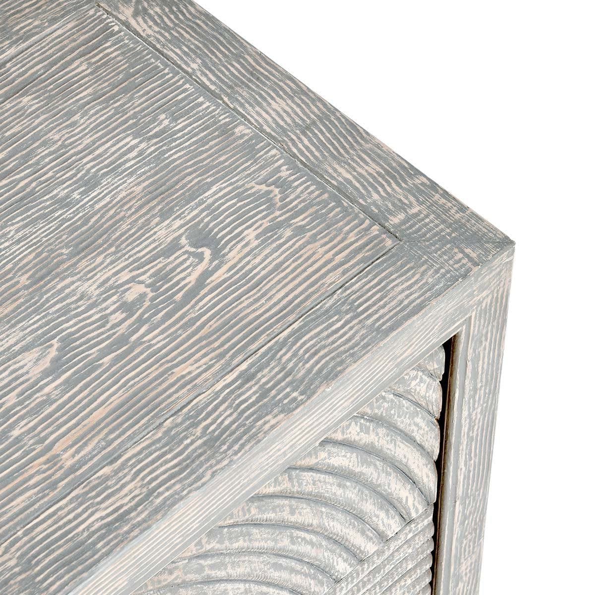 Grey Cream Wash Deco Sideboard - Thumbnail 7