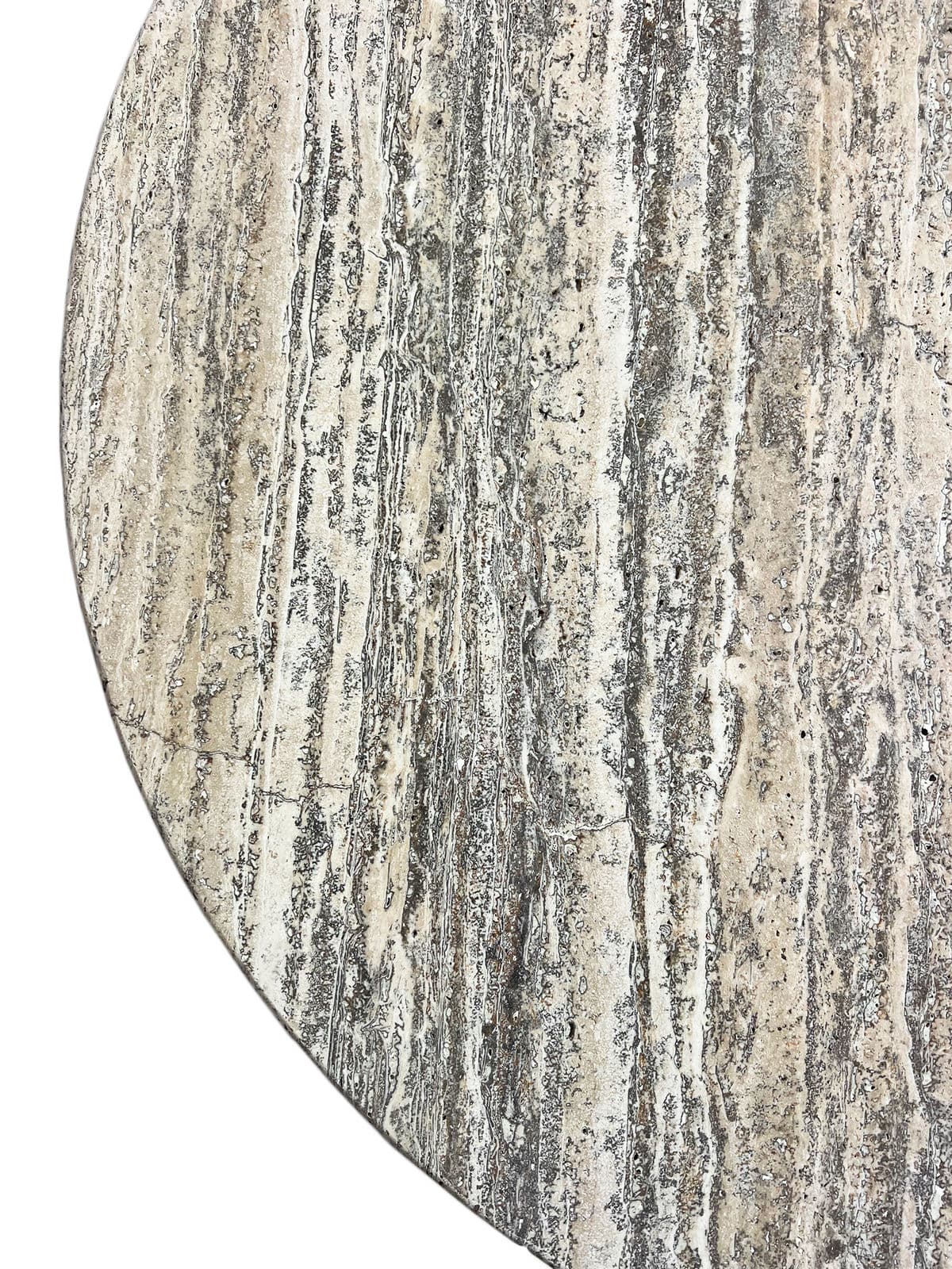 Round Kebe Stone Top Coffee Table - Thumbnail 7