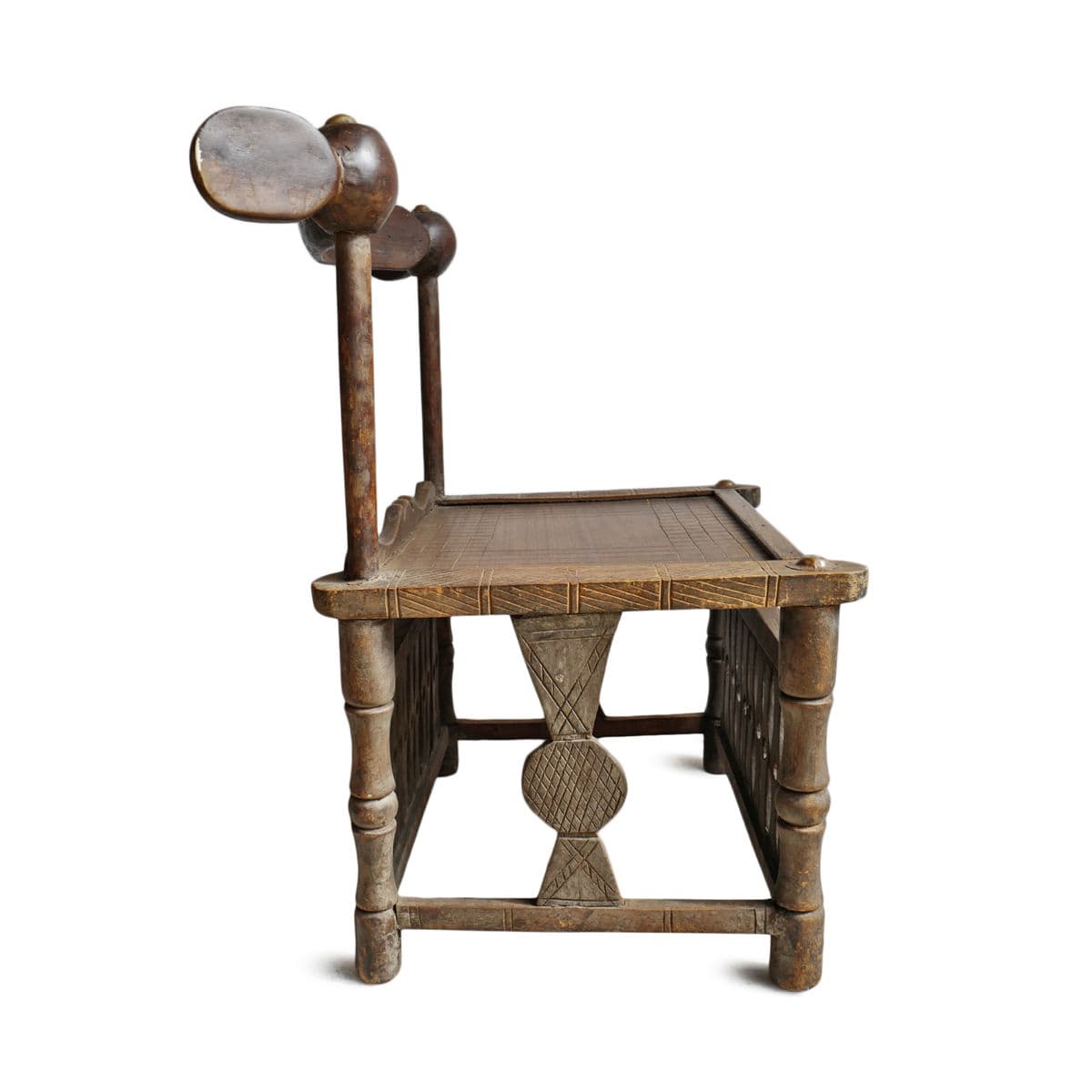 Antique Baule Chief Chair - Thumbnail 7