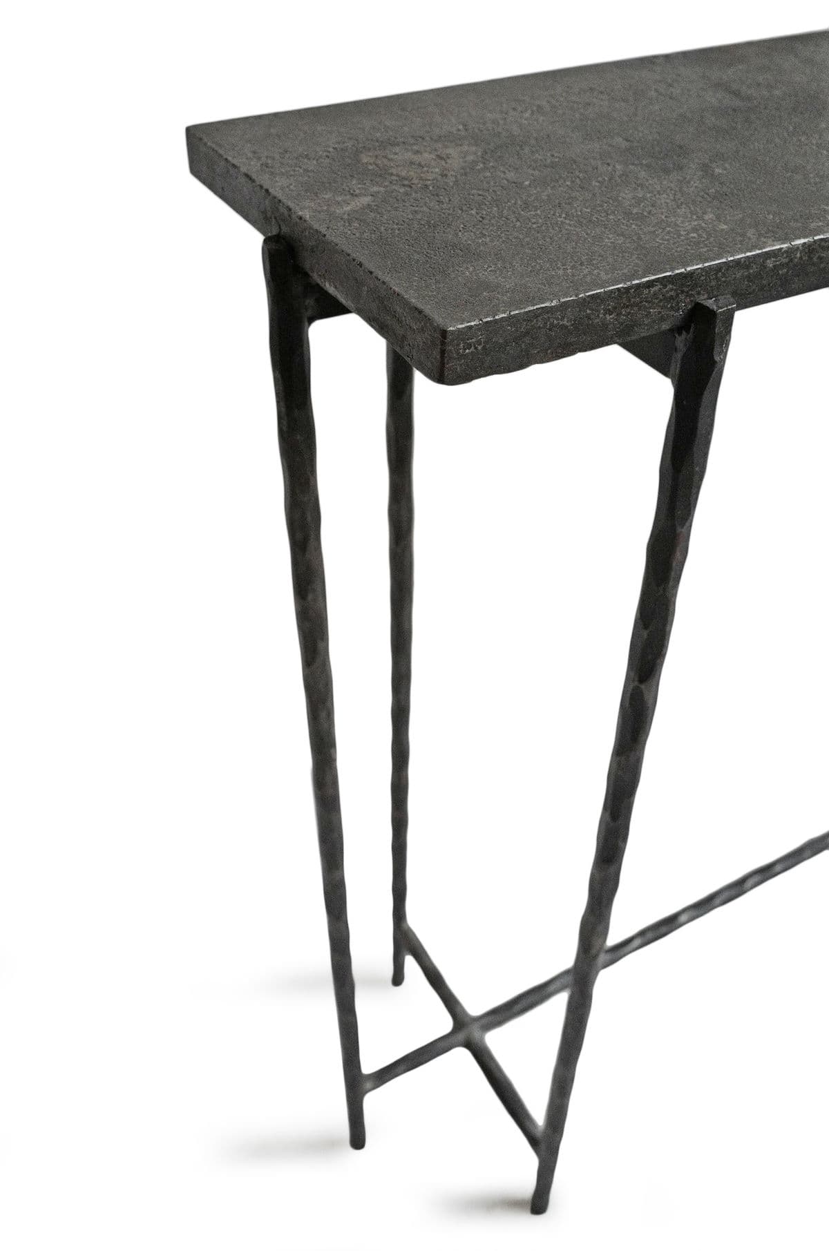 Grey Smoke Slate Thin Console Table 35 - Thumbnail 7