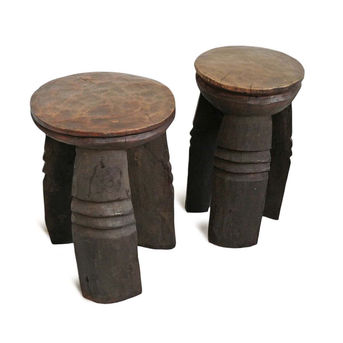 3 Leg Tukara Wood Stool - Thumbnail 7