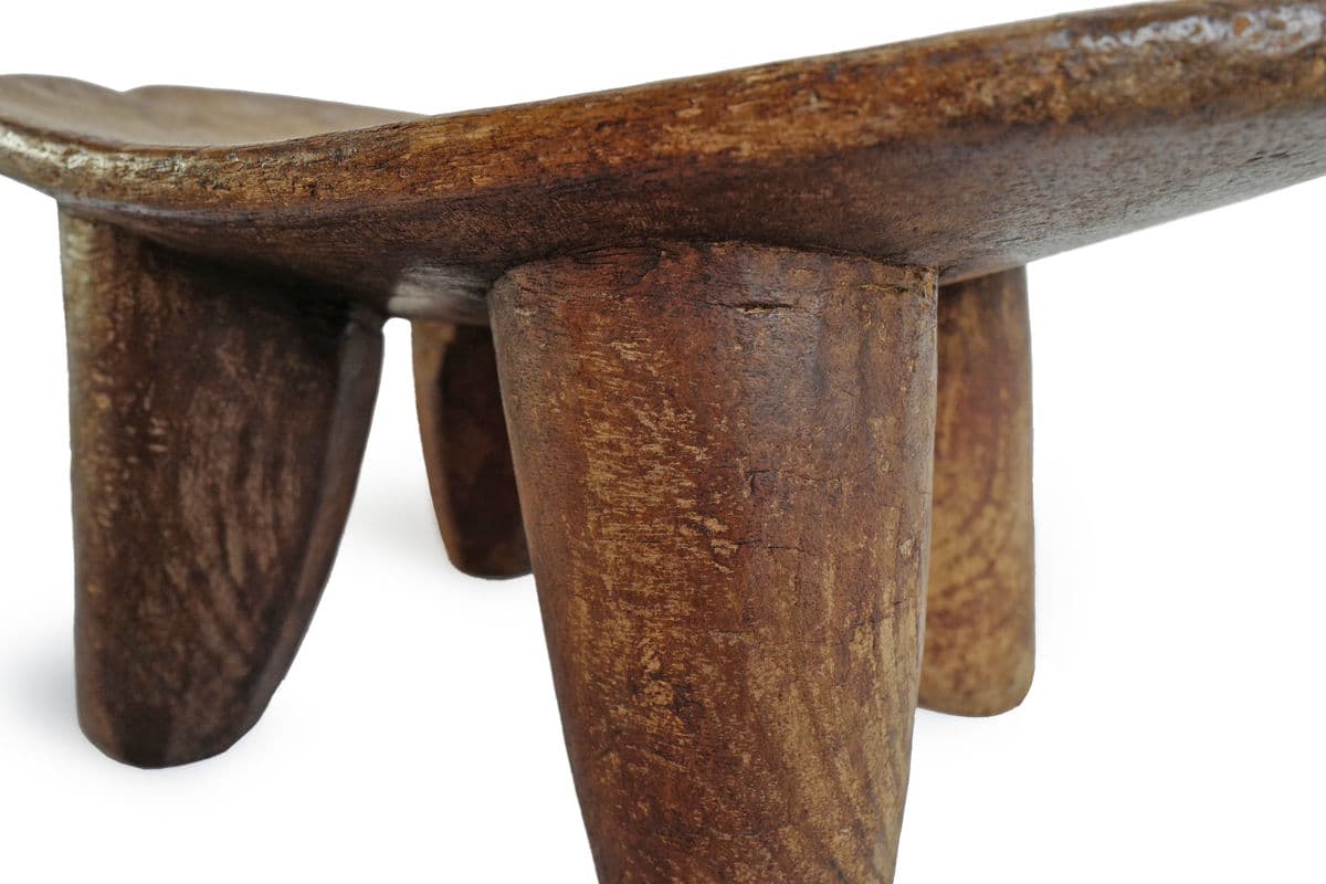 Lobi Wood Stool - Thumbnail 7