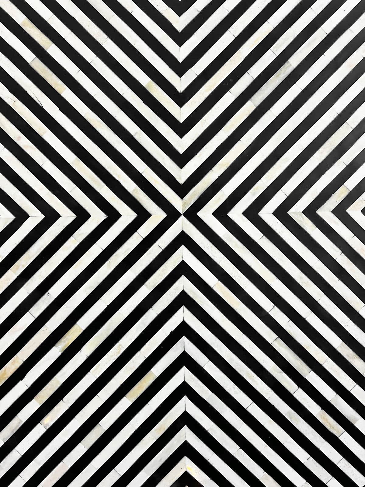 Zig-Zag Inlay Coffee Table - Thumbnail 7