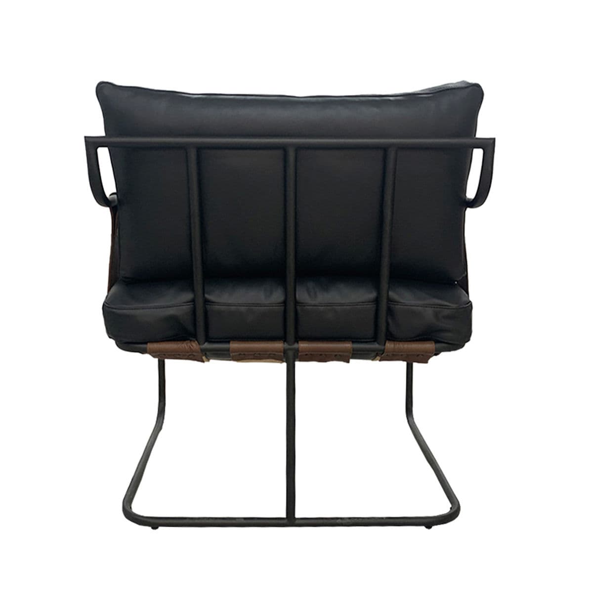 Leather Strap Easy Chair - Thumbnail 7