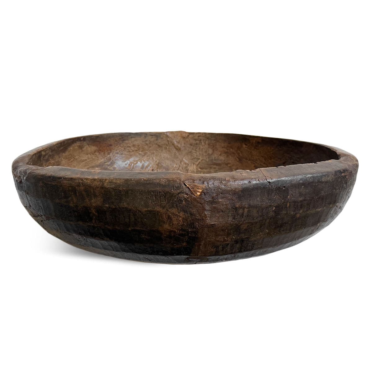 Vintage Large Wood Baga Bowl - Thumbnail 7