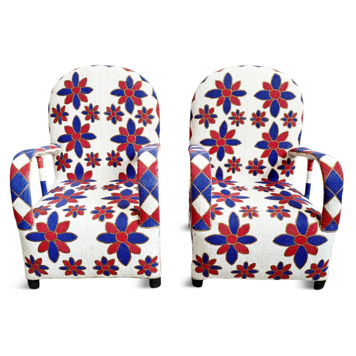 Yoruba Beaded Chair - Thumbnail 7