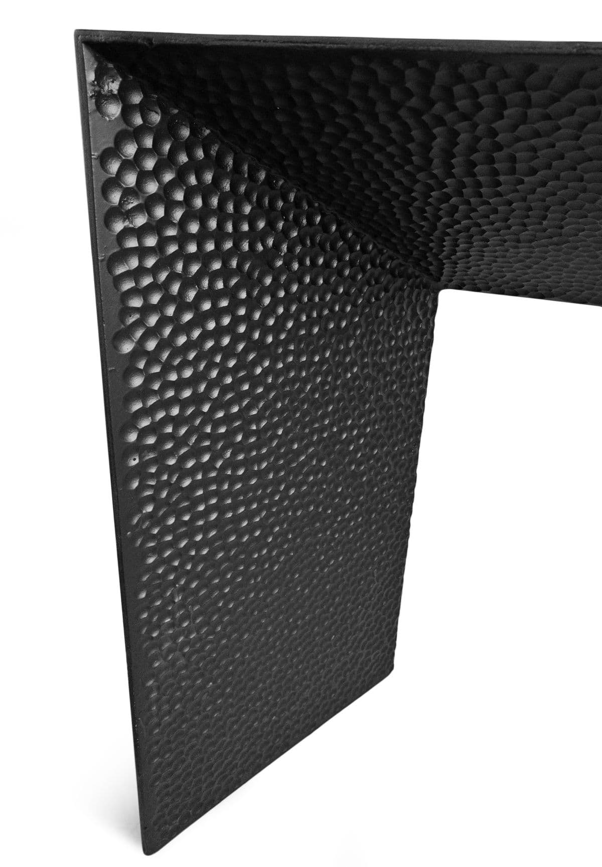 Black Bevel Seeded Waterfall Desk Table - Thumbnail 7
