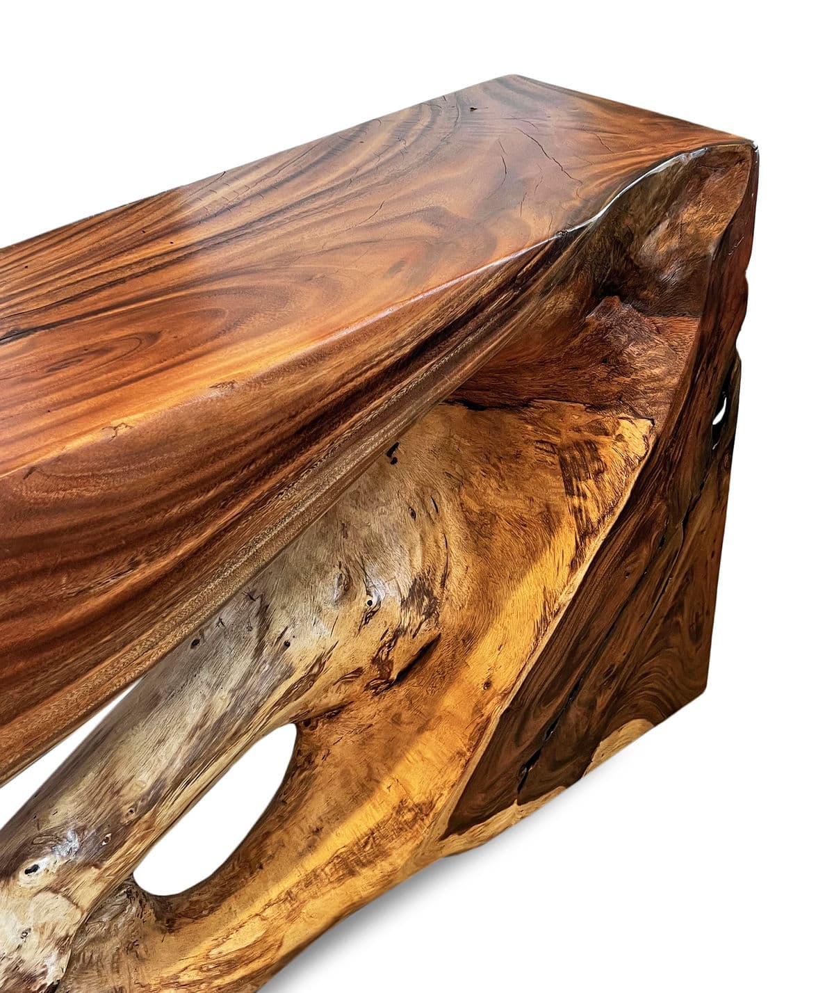 Organic Modern Acacia Console - Thumbnail 7