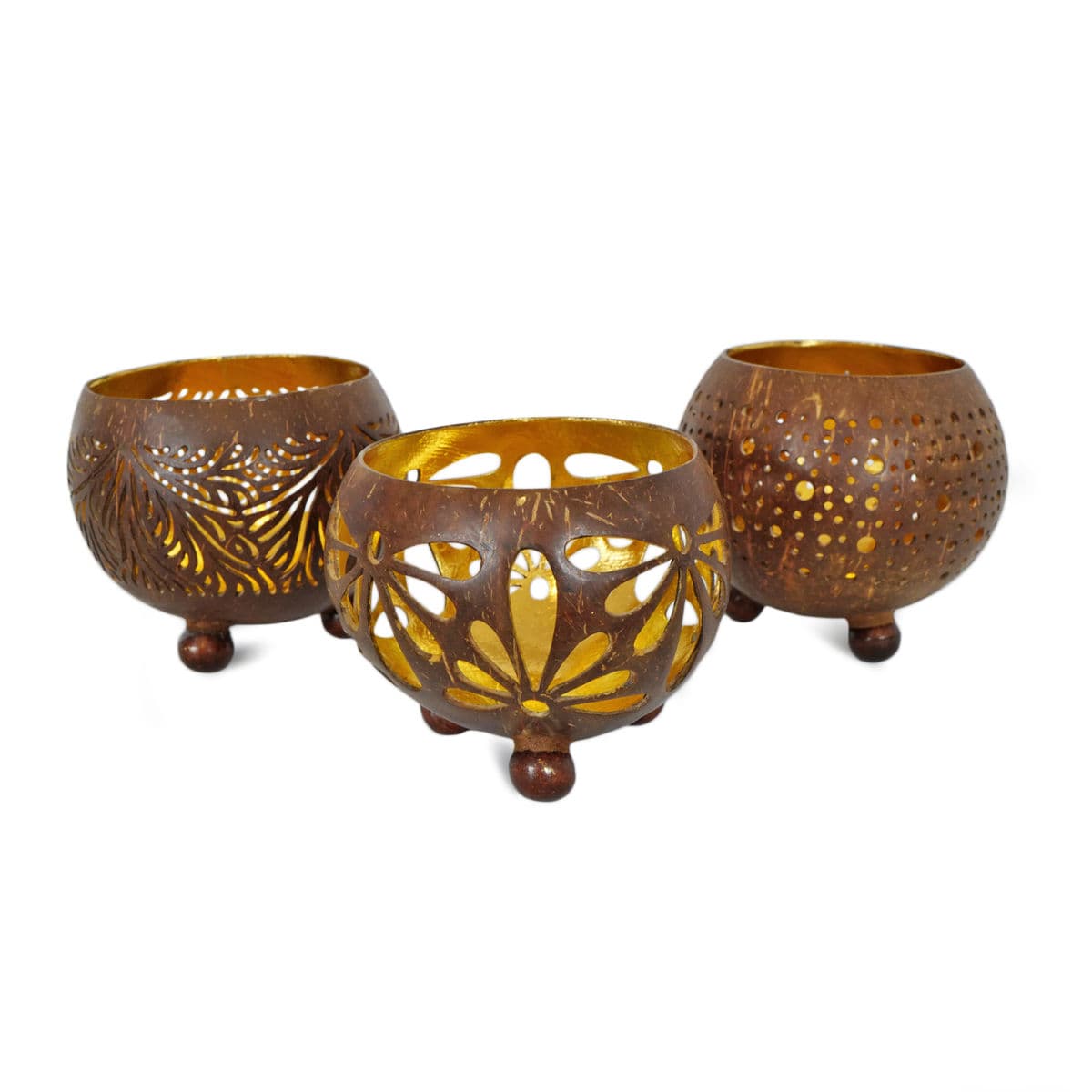 Coconut Flower Candle Bowl - Thumbnail 7