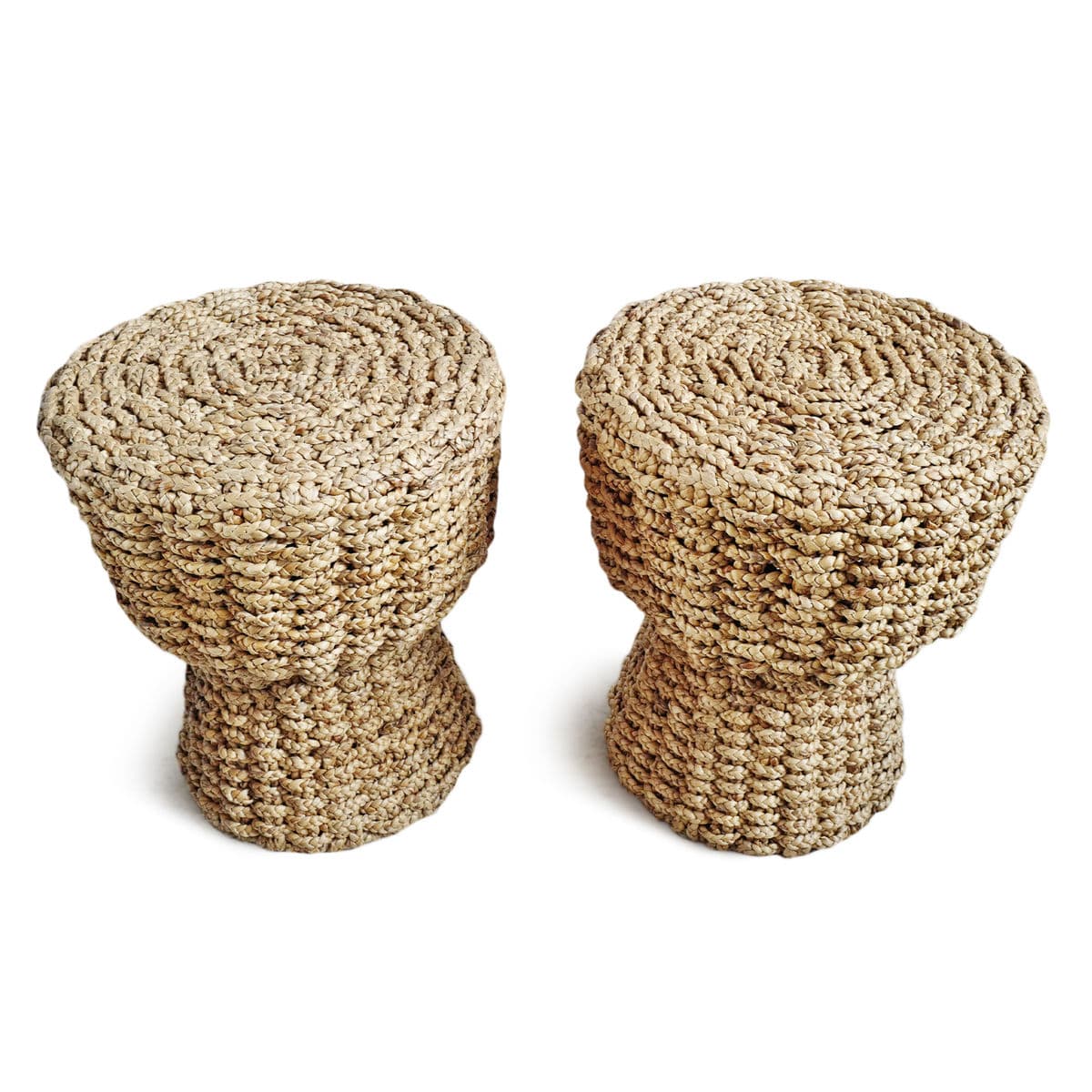 Rattan Braided Rope Stool - Thumbnail 7