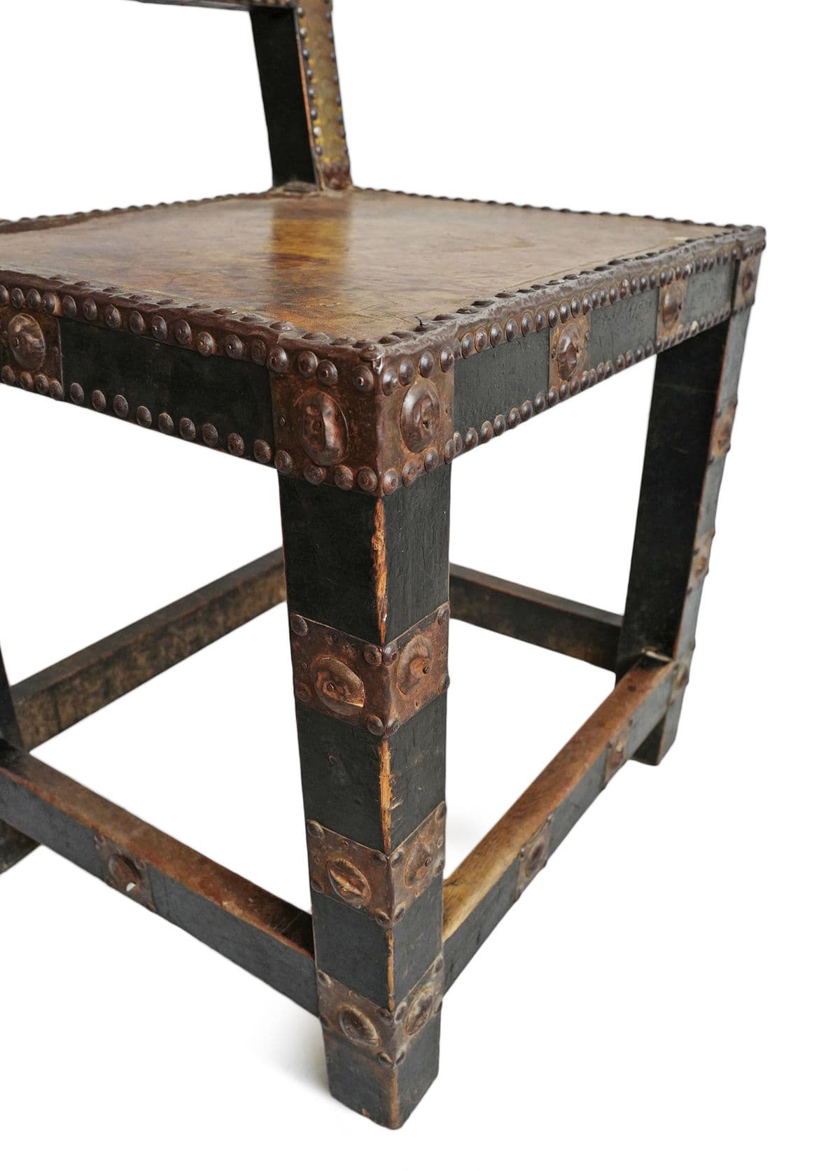 Antique Ashanti Asipim Chair - Thumbnail 7