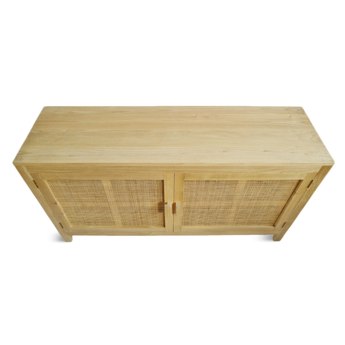 Natural Teak & Cane Sideboard - Thumbnail 7