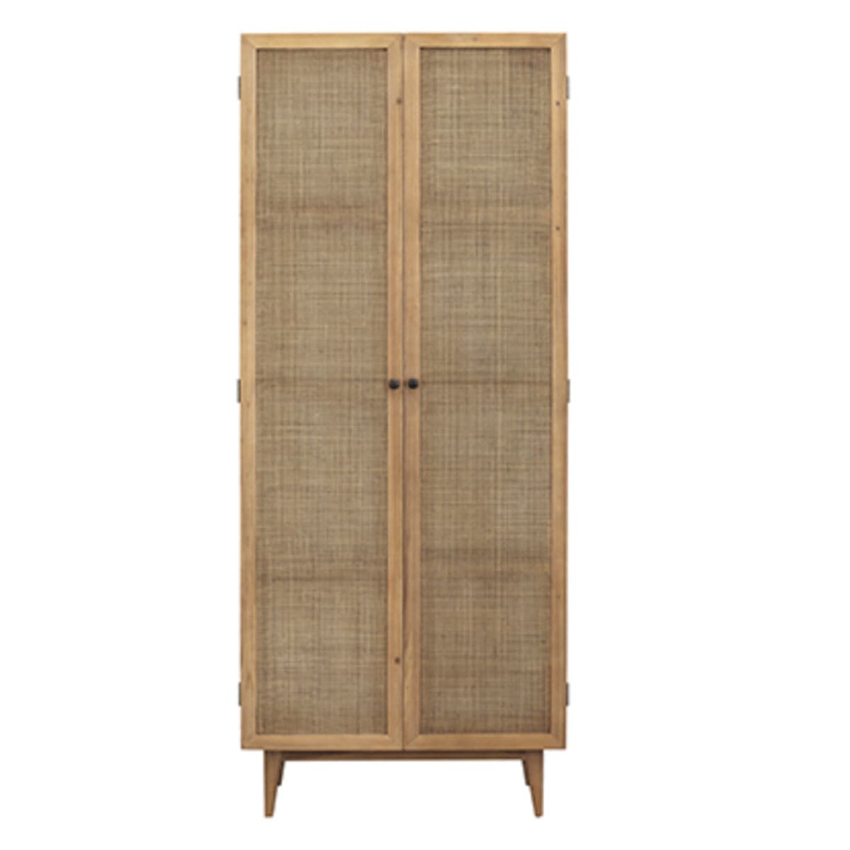 Honey Pine & Cane Storage Cabinet - Thumbnail 7