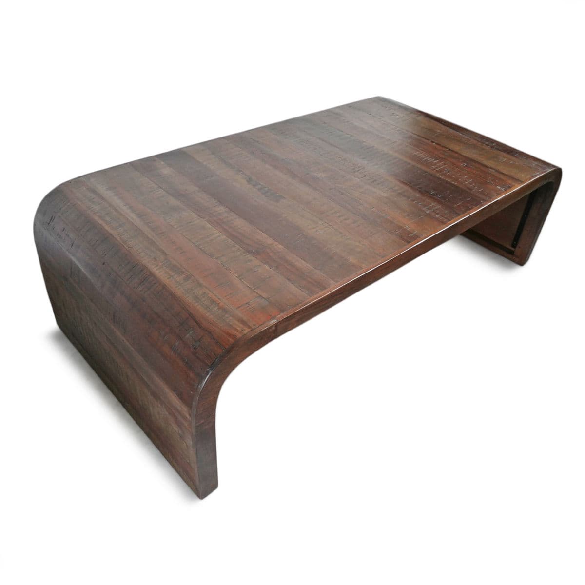 Salvage Wood Waterfall Coffee Table - Thumbnail 7