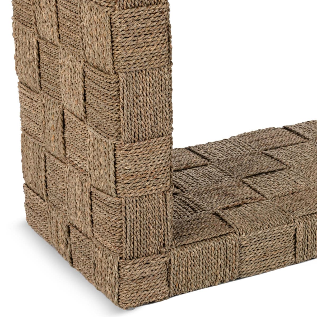 Woven Seagrass Console Table - Thumbnail 7