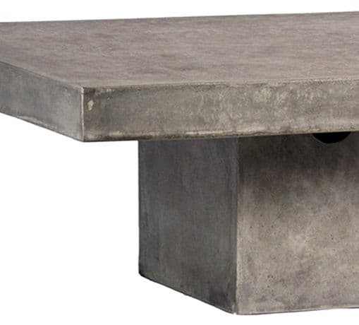 Outdoor Cement Resin Coffee Table - Thumbnail 7