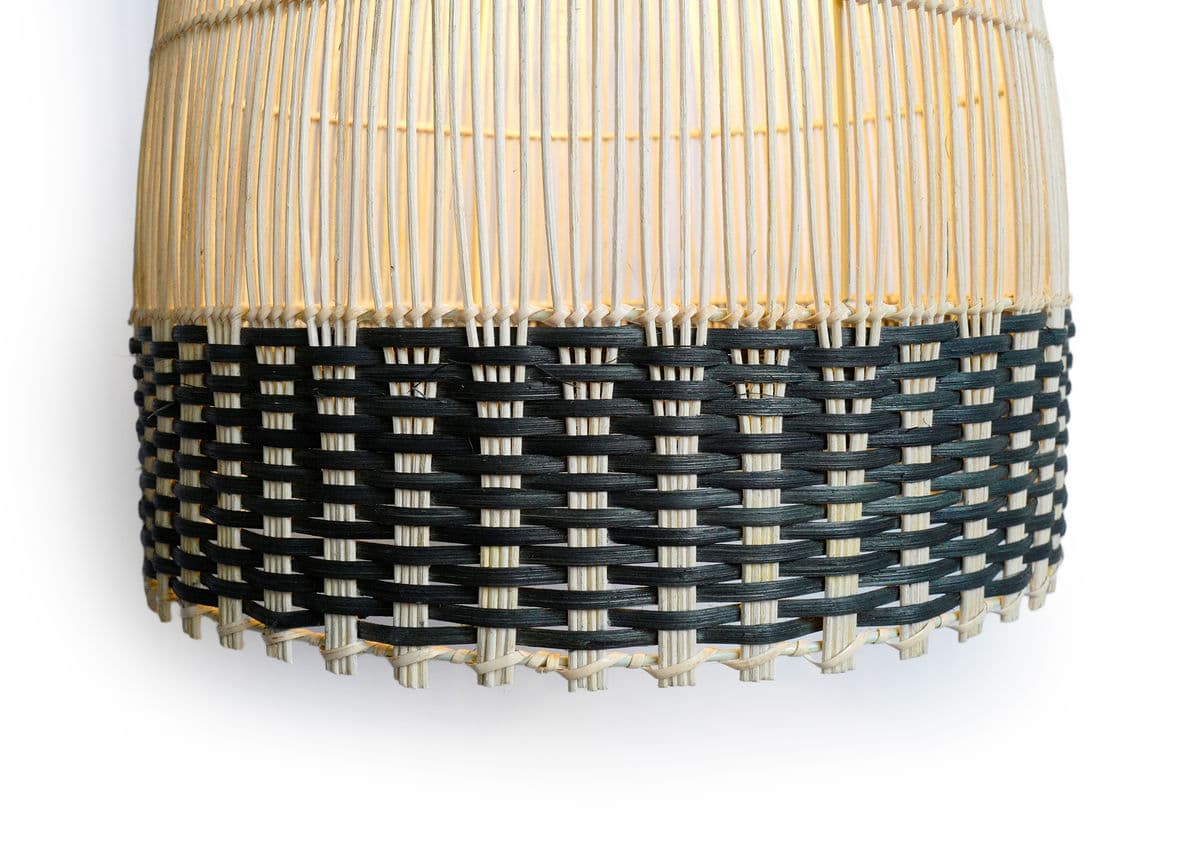 Wicker Tux Weave Lantern Small - Thumbnail 7