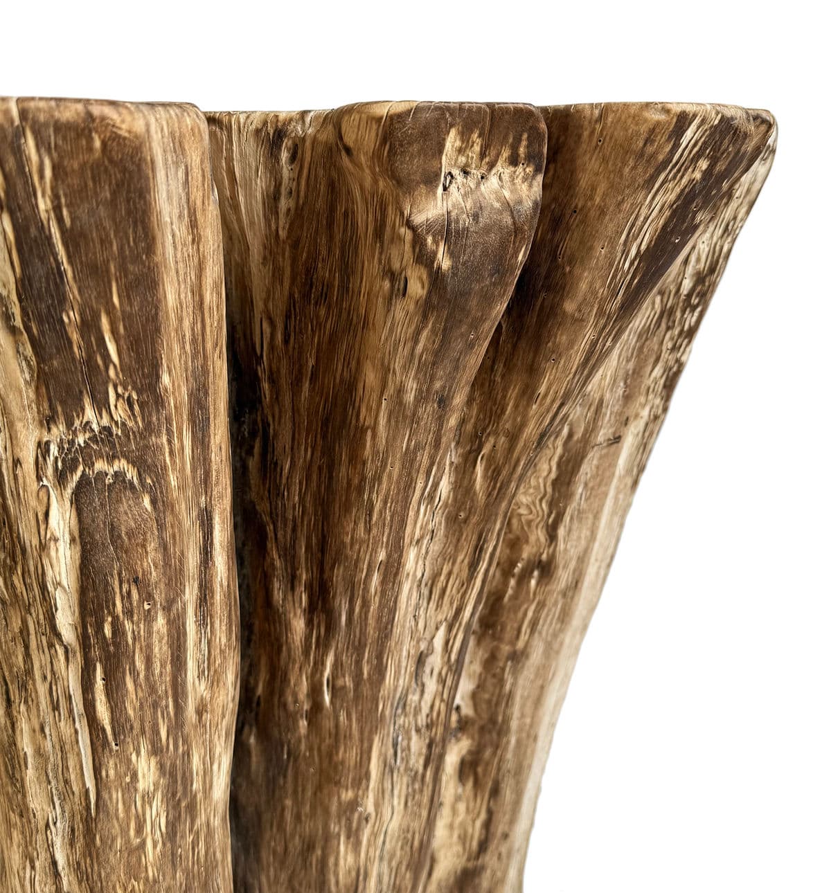 Burn Sand Lychee Stump Side Table - Thumbnail 7