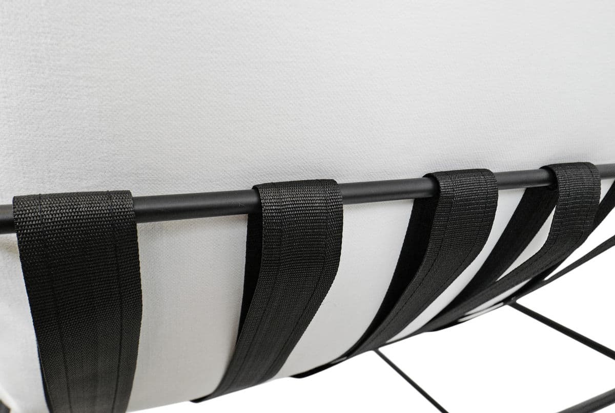 Plush White & Black Accent Chair - Thumbnail 7