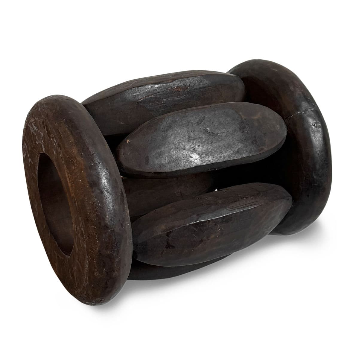 Vintage Bamileke Stool - Thumbnail 7